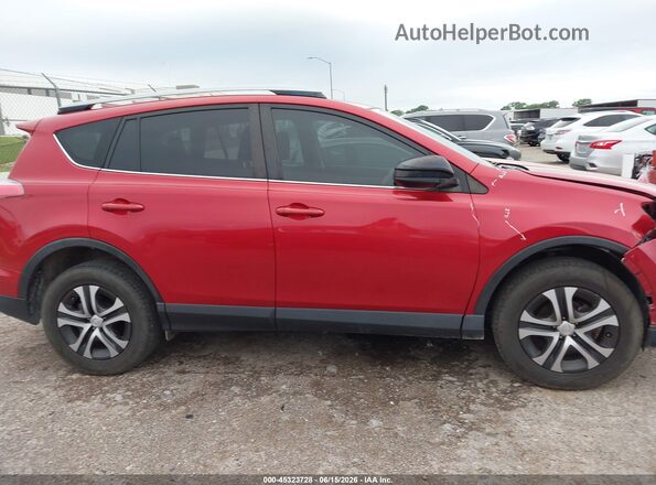 JTMZFREV5HJ106383 2017 TOYOTA RAV4 Maroon Вид задньої частини салону