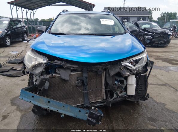 JTMZFREV5HJ700617 2017 TOYOTA RAV4 Blue Սալոնի հետևի տեսք
