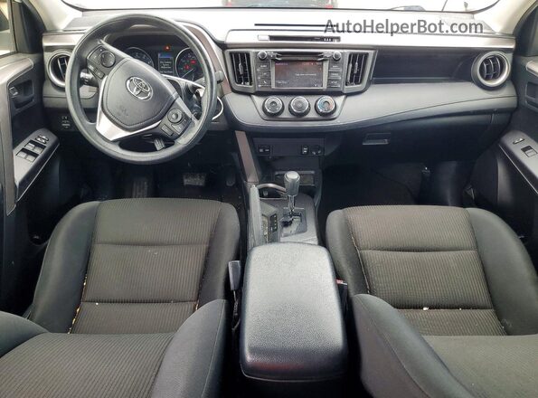 JTMZFREV5JJ155072 2018 TOYOTA RAV4 White Widok deski rozdzielczej