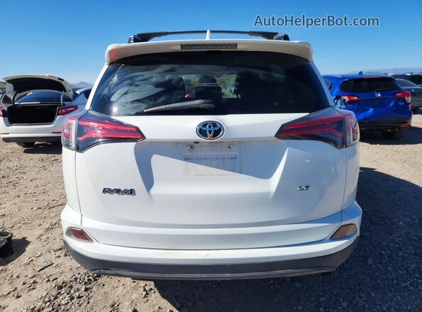 JTMZFREV5JJ160191 2018 TOYOTA RAV4 White Հետևի տեսք
