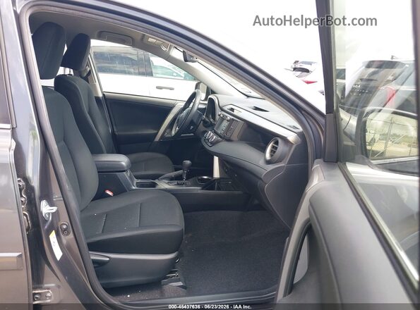 JTMZFREV5JJ211110 2018 TOYOTA RAV4 Gray წინა სალონის ხედი