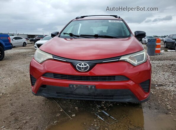 JTMZFREV6GJ093822 2016 TOYOTA RAV4 Red Դիմացի տեսք