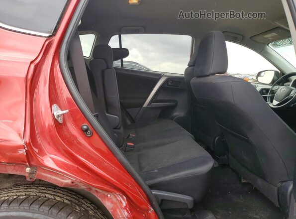 JTMZFREV6GJ093822 2016 TOYOTA RAV4 Red Հետևի նստատեղերի տեսք