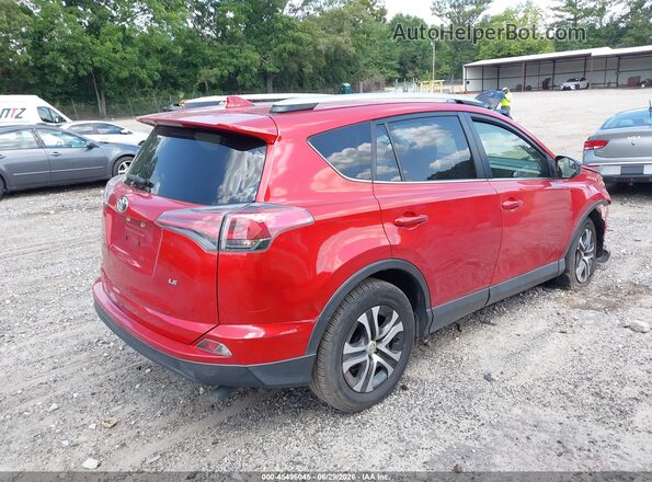 JTMZFREV6GJ100011 2016 TOYOTA RAV4 Red Задня права чверть