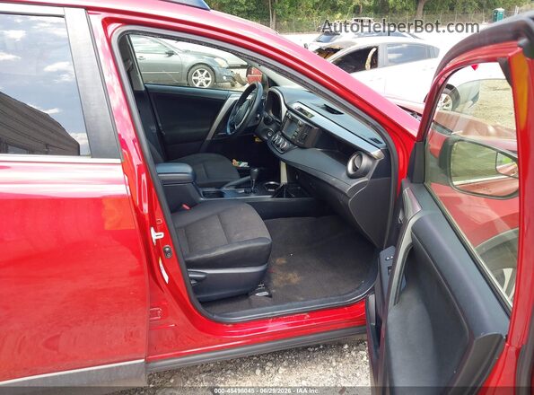 JTMZFREV6GJ100011 2016 TOYOTA RAV4 Red Вид салону спереду