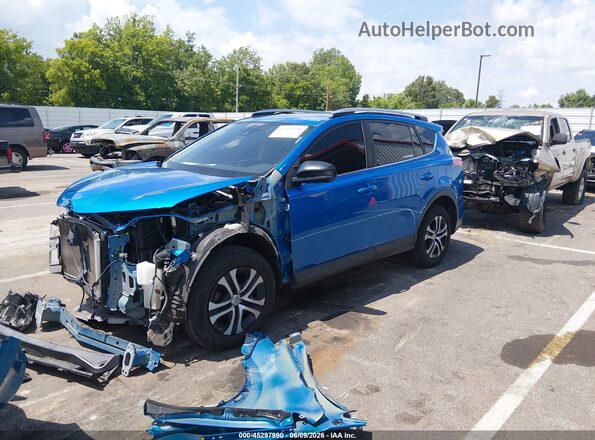 JTMZFREV6HJ102844 2017 TOYOTA RAV4 Blue წინა მარცხენა ხედი სამი მეოთხედიდან