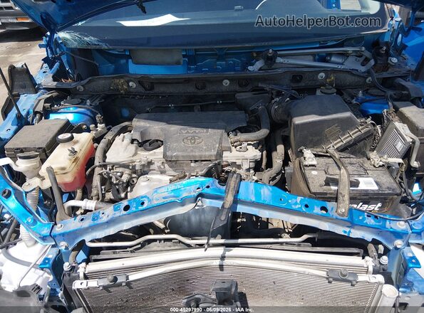 JTMZFREV6HJ102844 2017 TOYOTA RAV4 Blue უკანა ხედი