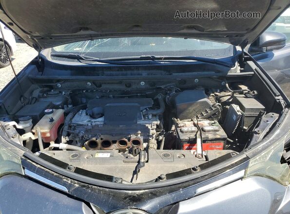 JTMZFREV6JJ742199 2018 TOYOTA RAV4 Gray Engine compartment view