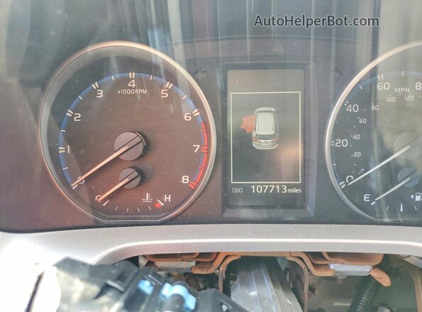 JTMZFREV6JJ742199 2018 TOYOTA RAV4 Gray Instrument cluster view