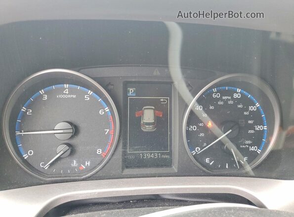 JTMZFREV7HD107436 2017 TOYOTA RAV4 Серый Вид щитка приборов