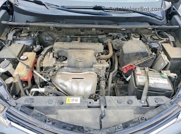 JTMZFREV7HD107436 2017 TOYOTA RAV4 Серый Вид задней части салона