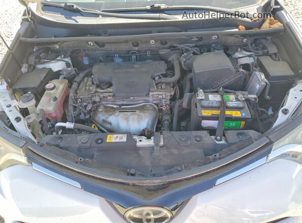 JTMZFREV7HJ100827 2017 TOYOTA RAV4 White Vista del compartimento del motor