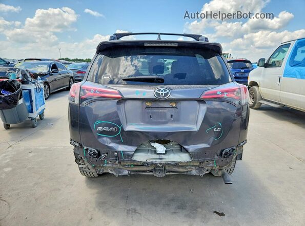 JTMZFREV7JJ159074 2018 TOYOTA RAV4 Gray უკანა ხედი