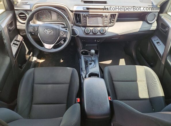 JTMZFREV7JJ204689 2018 TOYOTA RAV4 White Вид панелі приладів