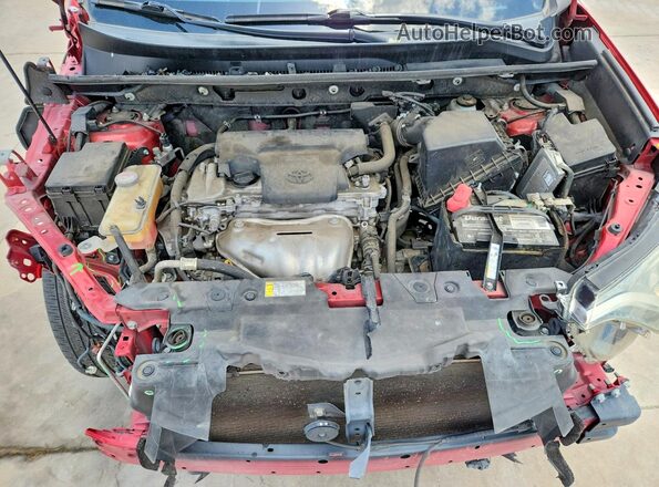 JTMZFREV8GJ077234 2016 TOYOTA RAV4 Red Engine compartment view