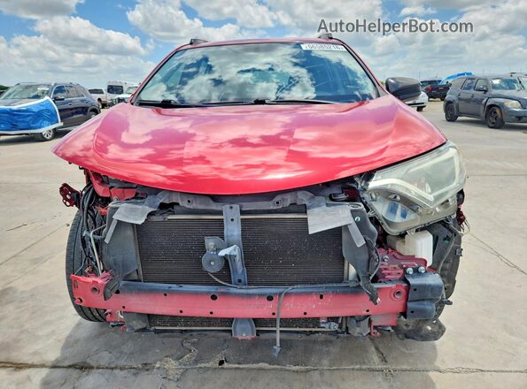 JTMZFREV8GJ077234 2016 TOYOTA RAV4 Red Front view