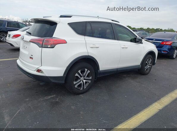 JTMZFREV8JJ186509 2018 TOYOTA RAV4 Белый Задняя правая четверть