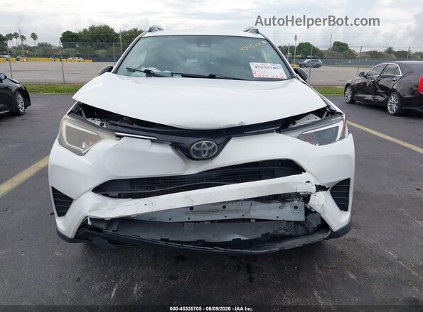JTMZFREV8JJ186509 2018 TOYOTA RAV4 Белый Вид спереди