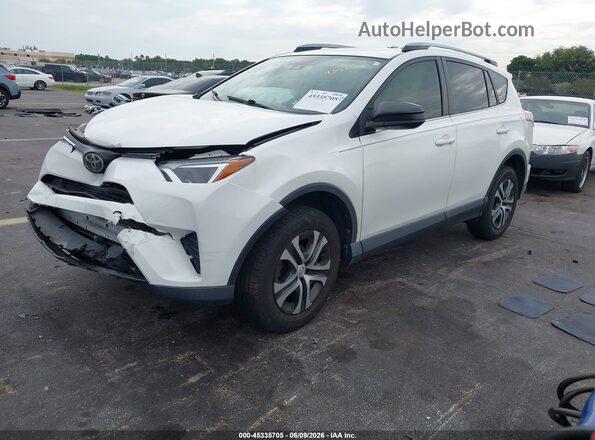 JTMZFREV8JJ186509 2018 TOYOTA RAV4 Белый Передняя левая четверть