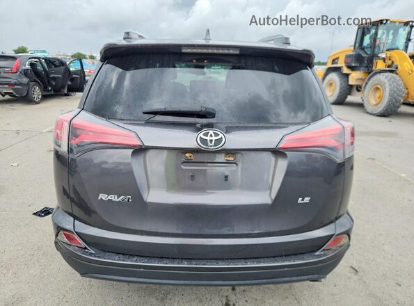 JTMZFREV9JJ207125 2018 TOYOTA RAV4 Gray Вид ззаду