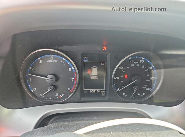 JTMZFREV9JJ207125 2018 TOYOTA RAV4 Gray Вид щитка приладів