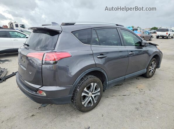 JTMZFREV9JJ207125 2018 TOYOTA RAV4 Gray Задня права чверть