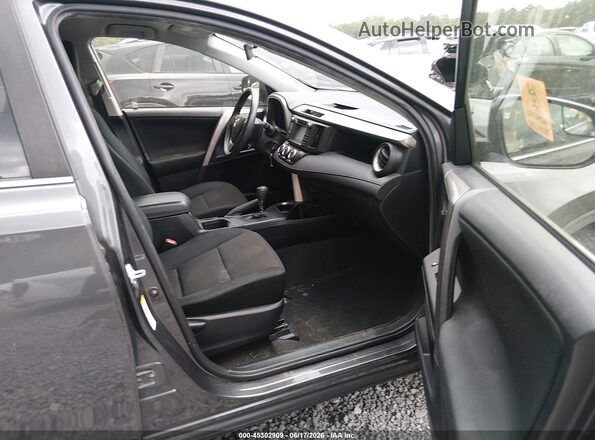 JTMZFREVXHJ129951 2017 TOYOTA RAV4 Gray Вид салону спереду