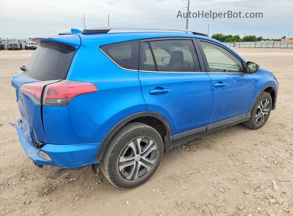 JTMZFREVXHJ134826 2017 TOYOTA RAV4 Blue Tył prawy