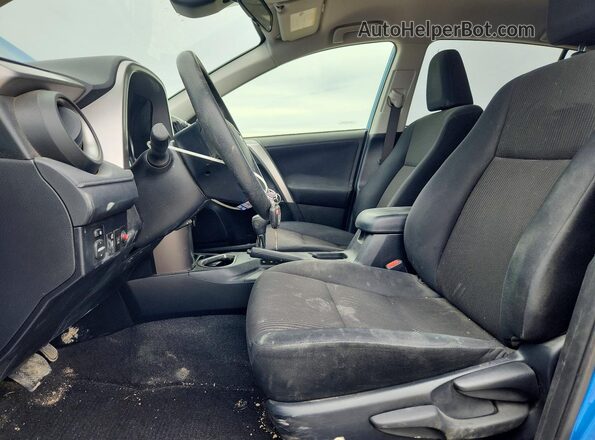 JTMZFREVXHJ134826 2017 TOYOTA RAV4 Blue Widok wnętrza z przodu