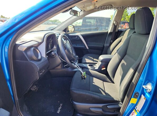 JTMZFREVXHJ717008 2017 TOYOTA RAV4 Blue Vista interior delantera