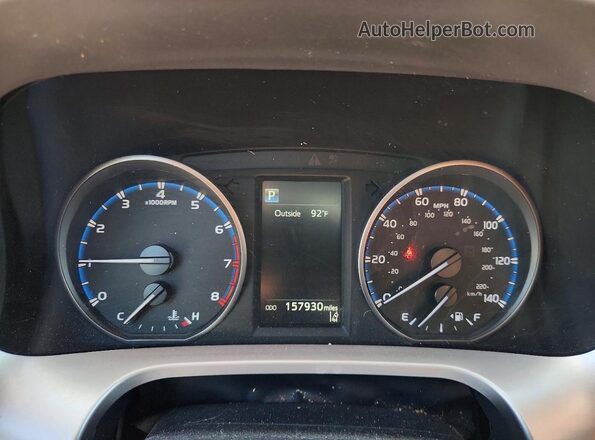 JTMZFREVXHJ717008 2017 TOYOTA RAV4 Blue Vista del cuadro de instrumentos