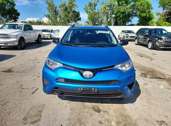 JTMZFREVXHJ717008 2017 TOYOTA RAV4 Blue Vista frontal