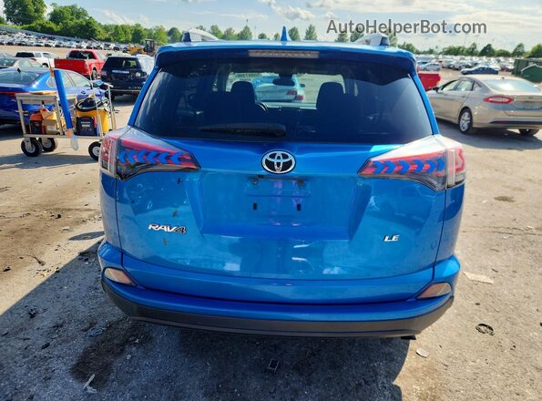 JTMZFREVXHJ717008 2017 TOYOTA RAV4 Blue Vista trasera