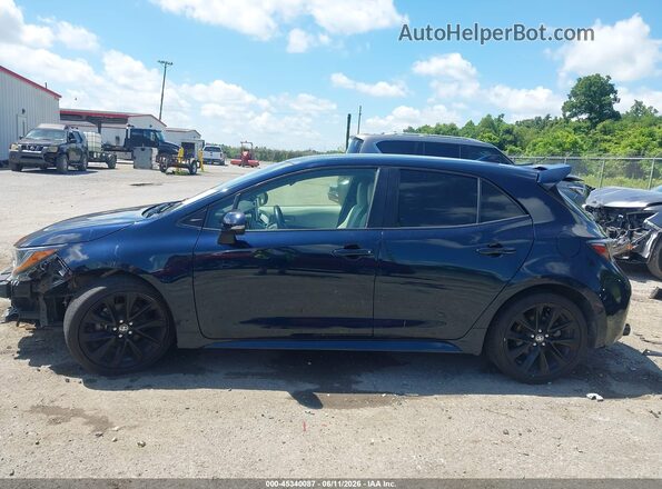 JTNA4MBE2M3144805 2021 TOYOTA COROLLA Blue 