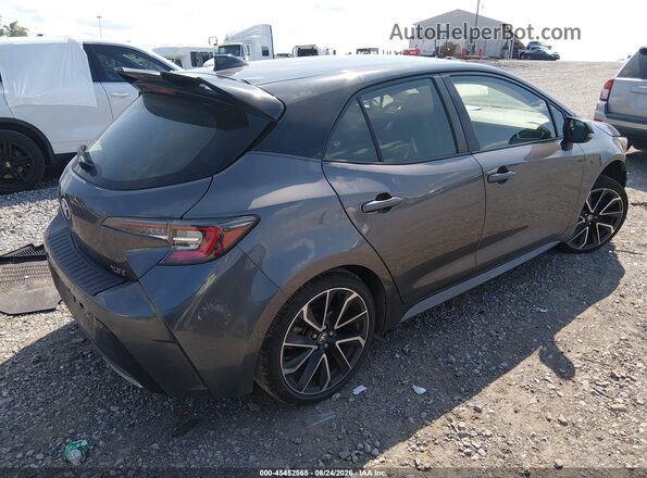 JTNA4MBE8N3155342 2022 TOYOTA COROLLA Gray Rear right