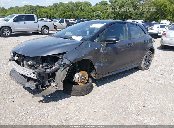 JTNA4MBE8N3155342 2022 TOYOTA COROLLA Gray Front left
