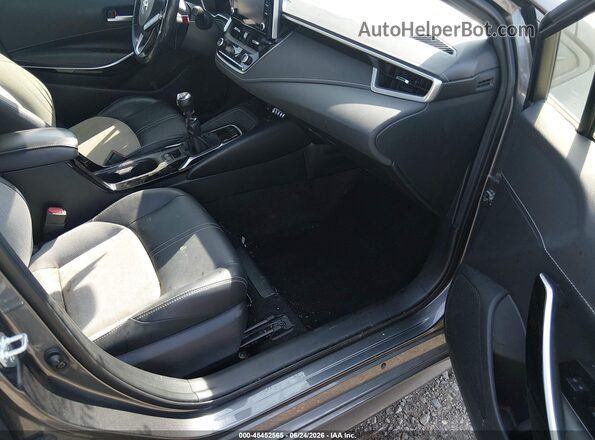 JTNA4MBE8N3155342 2022 TOYOTA COROLLA Gray Front interior view
