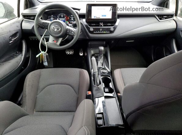 JTNABAAE2SA019883 2025 TOYOTA GR Black Vista del salpicadero
