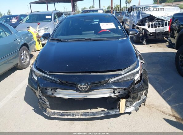 JTNABAAE3PA007572 2023 TOYOTA GR COROLLA Black Instrument cluster view