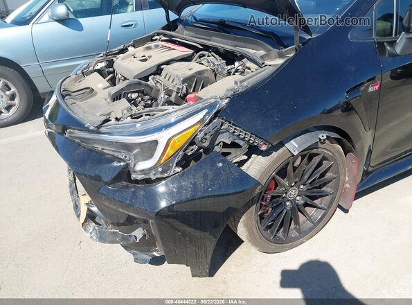 JTNABAAE3PA007572 2023 TOYOTA GR COROLLA Black Front view