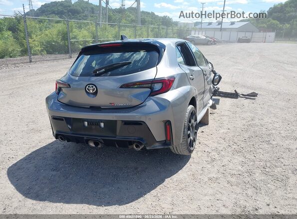 JTNABAAE5SA022714 2025 TOYOTA GR COROLLA Gray Հետևի աջ