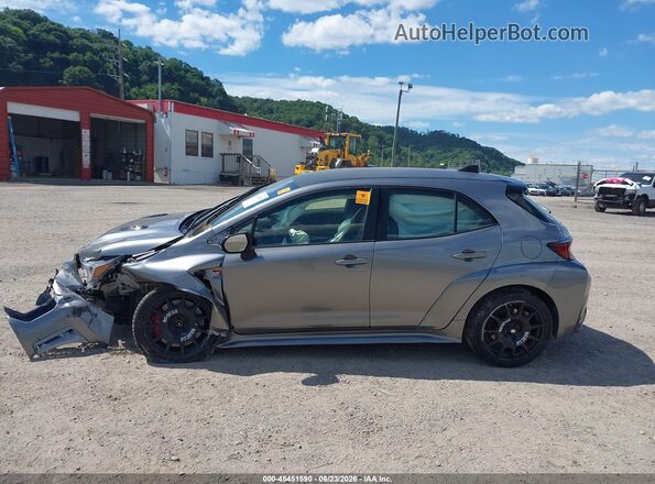 JTNABAAE5SA022714 2025 TOYOTA GR COROLLA Gray Սալոնի 360 աստիճան տեսք