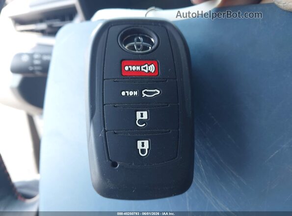 JTNABAAE8SA020052 2025 TOYOTA GR COROLLA Black Dashboard view