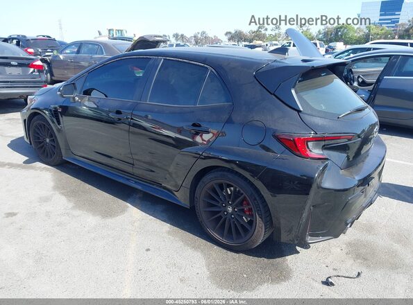 JTNABAAE8SA020052 2025 TOYOTA GR COROLLA Black Rear left