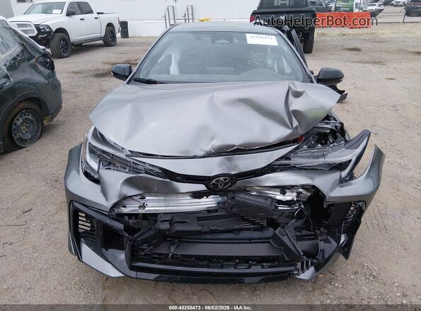JTNABAAE8SA021587 2025 TOYOTA GR COROLLA Gray Սարքավորումների վահանակի տեսք