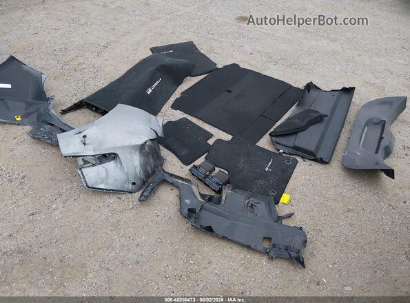 JTNABAAE8SA021587 2025 TOYOTA GR COROLLA Gray Առջևի վահանակի տեսք