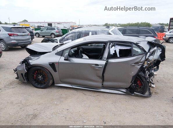 JTNABAAE8SA021587 2025 TOYOTA GR COROLLA Gray Սալոնի 360 աստիճան տեսք