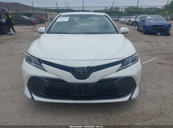 JTNB11HK5J3016370 2018 TOYOTA CAMRY White Vista del cuadro de instrumentos