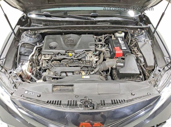 JTNB11HK5J3051409 2018 TOYOTA CAMRY Black Սալոնի հետևի տեսք