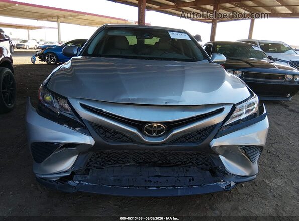 JTNB11HK7J3051606 2018 TOYOTA CAMRY Silver Vista del cuadro de instrumentos